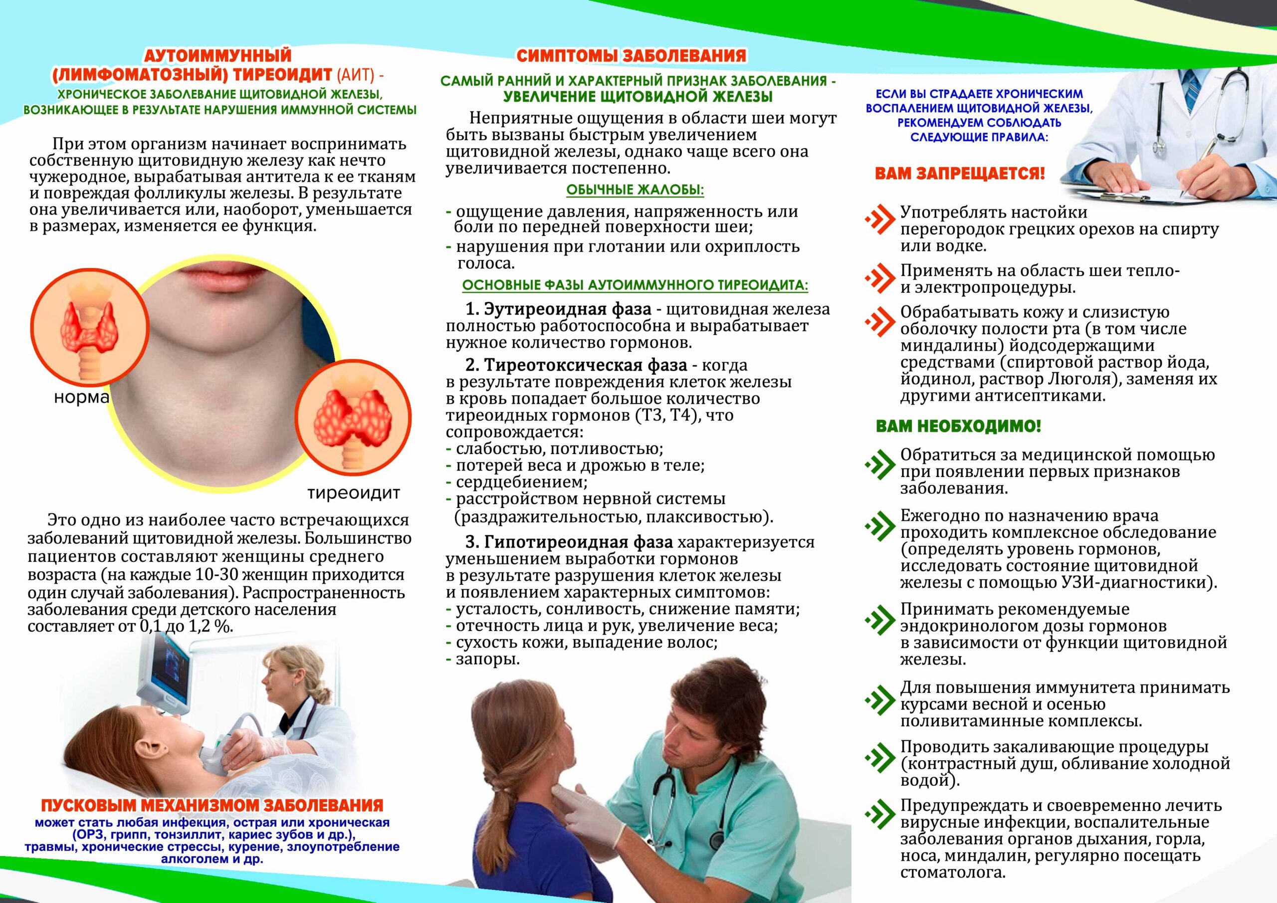 Если у вас хроническое воспаление щитовидной железы Оборот