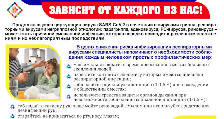 Снижение риска инфицирования респираторными вирусами