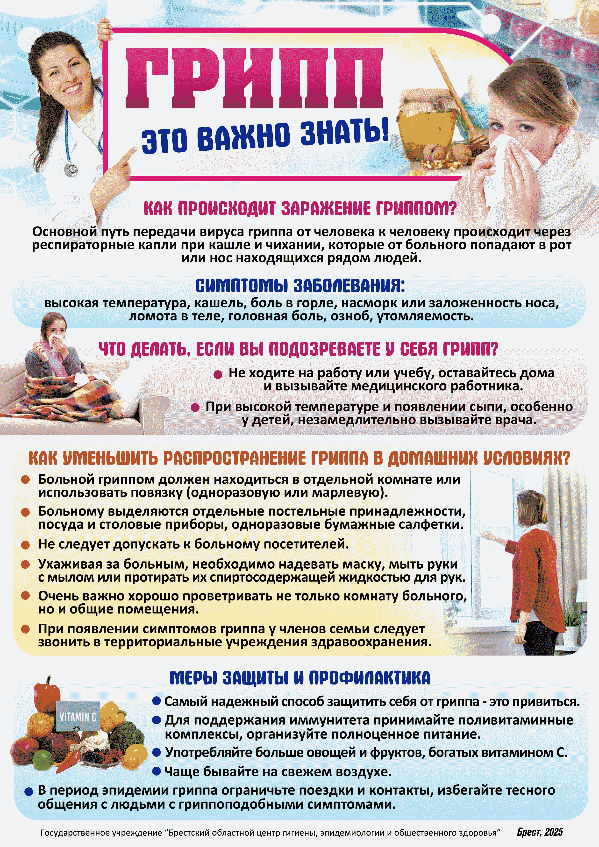 Грипп Это важно знать 2025 