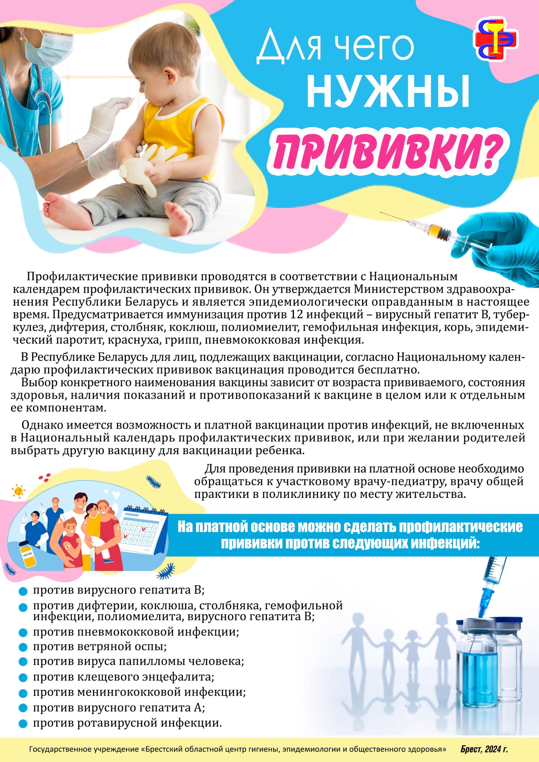 Для чего нужны прививки 